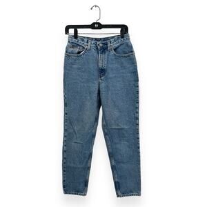 Vintage 90s Calvin Klein High Waisted Denim Jeans Tag 8 27” Waist